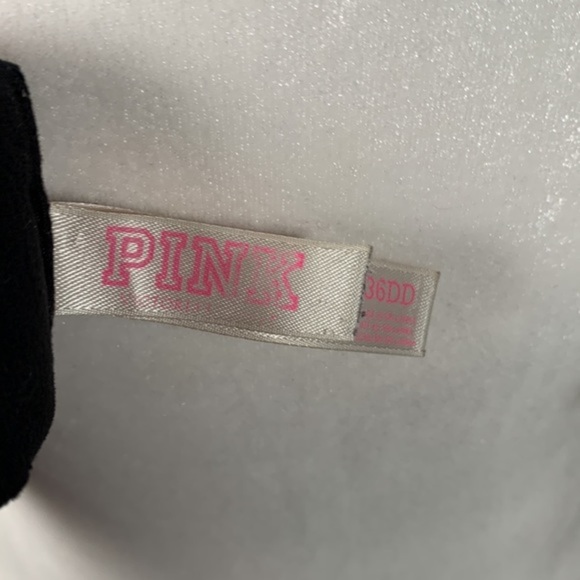 PINK Victoria’s Secret Blue & Pink Tie-Dye Bra 36DD - Picture 9 of 9